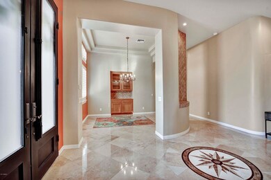 Entry Foyer Looking To Dining Room