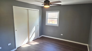 New ceiling fan, completely painted, and new LVP f