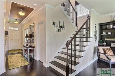 Iron Balusters and Wood Steps