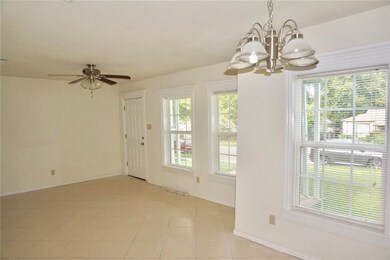 Large, spacious living and dining area