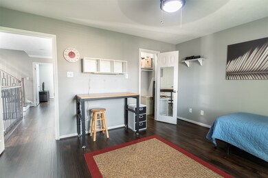 This is a versatile, open-concept space featuring