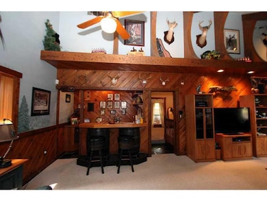 Great Room. Custom built wet bar