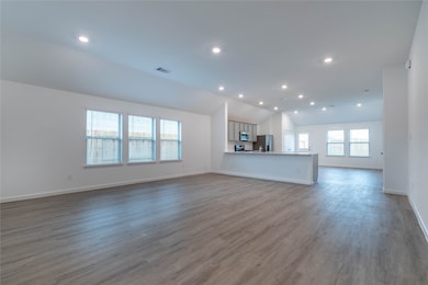 Another view of Living Area Looking Into Kitchen