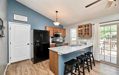 You will love this Vaulted Kitchen!