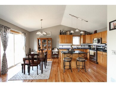 Gorgeous vaulted ceilings provide added dimension 