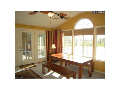 Fabulous Florida room with French doors to a priva