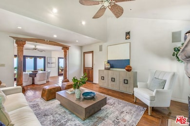 elegant living room with stunn