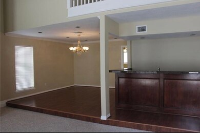 View of bar and dinning room .