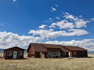 Custom home and guest cabin