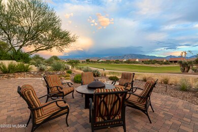 Rear Patio View of Mt Lemmon