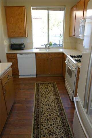 Light and bright kitchen with tons of storage