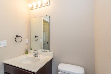 Main level half-bath