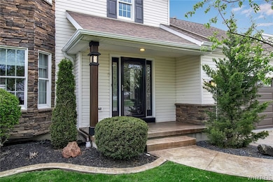 New Front Entry Door and Sidelights and post with