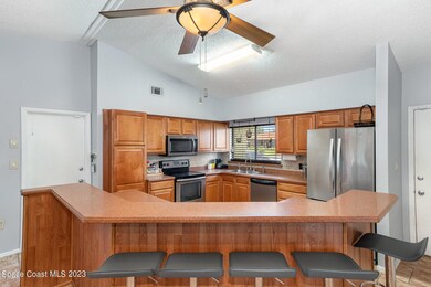 Open Kitchen with SS appliances