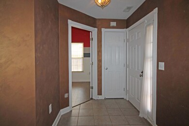 Foyer with guest closet