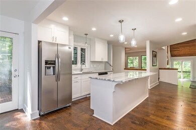 Fully remodeled kitchen giving the home an open la