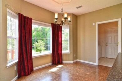 Sun filled Breakfast nook