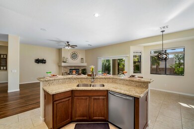 Open concept kitchen