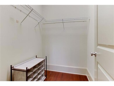 Large master walk-in closet.