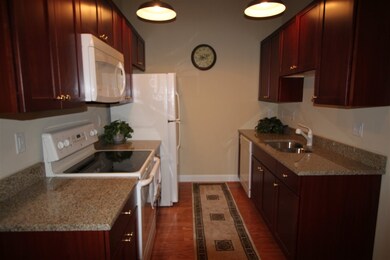 Efficient, neat, clean, like new, this kitchen will be the source of much enjoyment as you experience the delights of small city life.