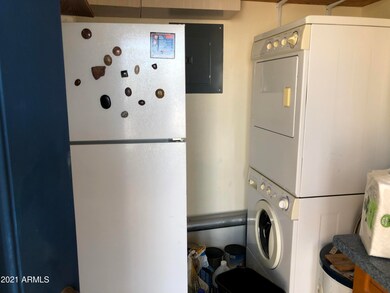 SHED WASHER/DRYER/REFRIDGERATOR