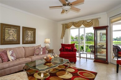 Family Room with Crown Moulding