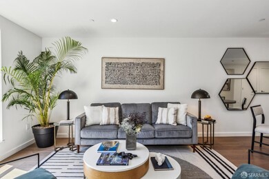 Top-floor serenity with soaring ceilings and natural light pouring through oversized windows.