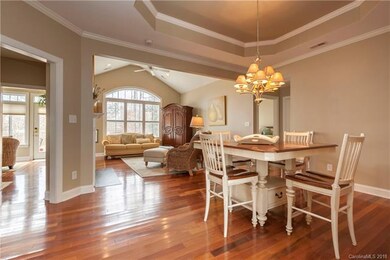 Open split bedroom floor plan and separate den.