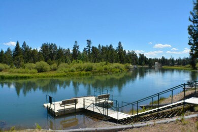 Dock on the Big Deschutes River