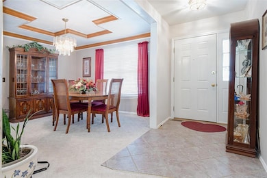 Entry Foyer & Dining Room