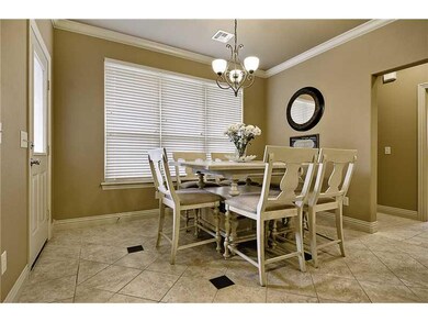 Interior Space/Layout. plenty of room in this eat-in kitchen for all the family; door leads to covered deck