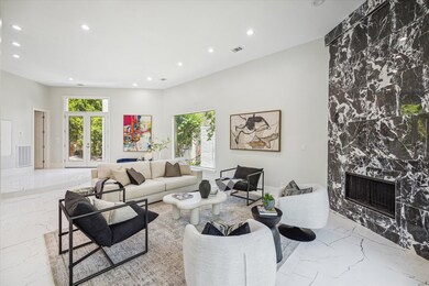 An additional vantage point of the formal living r