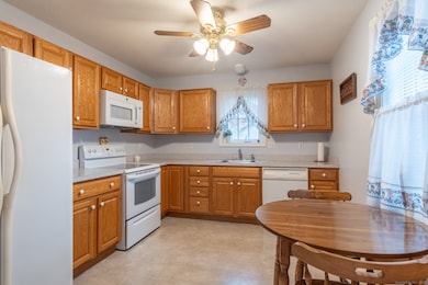 Plenty of cabinet and counter space!
