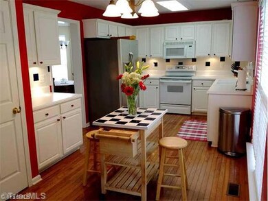 Kitchen. Beautiful Kitchen with Hard wood floors.