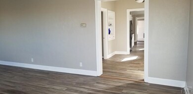 View from livingrooom through dining, kitchen and