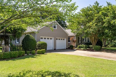Spacious 2-car garage with storage above
