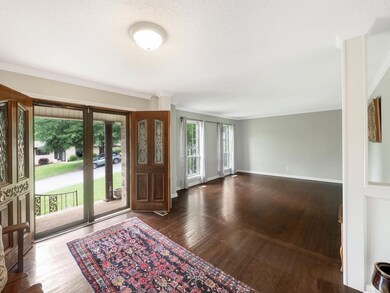 French Door Entry into Foyer