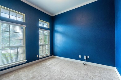 Well-appointed office separate from the main living areas.