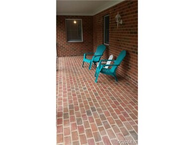 Large country porch