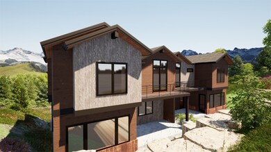 Rendering of the home exterior is for illustration