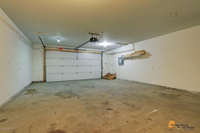 Spacious garages