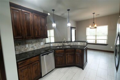 Kitchen looking towards dining area