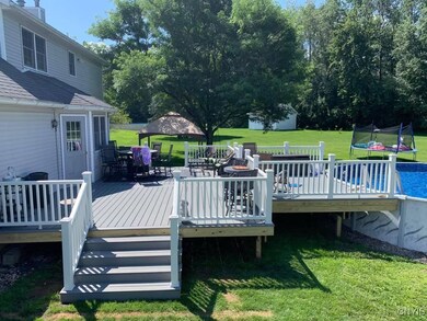 Great composite deck and pool!