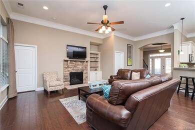 Enjoy the warmth of the stone fireplace and the bu