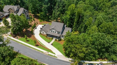 Aerial view of property and surrounding area