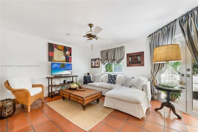 Living Room Overlooks Covered Terrace