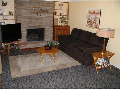 STONE FIREPLACE