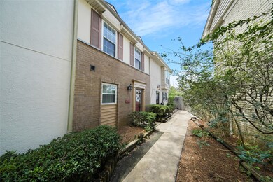 Walk way to front door