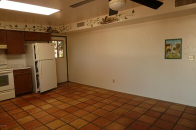Kitchen has Door to Carport