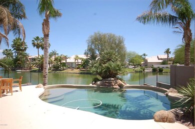 Resort back yard
